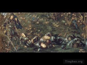 Edward Burne-Jones Werk - Die Briar Rose Das Briar Wood