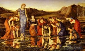 Edward Burne-Jones Werk - Der Spiegel der Venus
