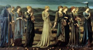 Edward Burne-Jones Werk - Die Hochzeit der Psyche 1895