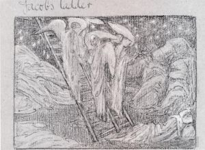Edward Burne-Jones Werk - Jacobs Leiter