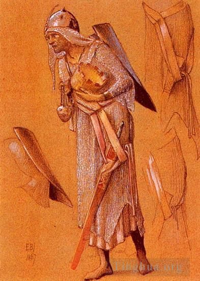 Edward Burne-Jones Andere Malerei - König Kaspar