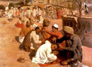 Edwin Lord Weeks Werk - Indische Friseure Saharanpore
