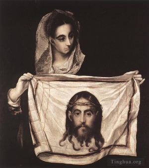 El Greco Werk - Hl. Veronika mit dem Sudary 1579