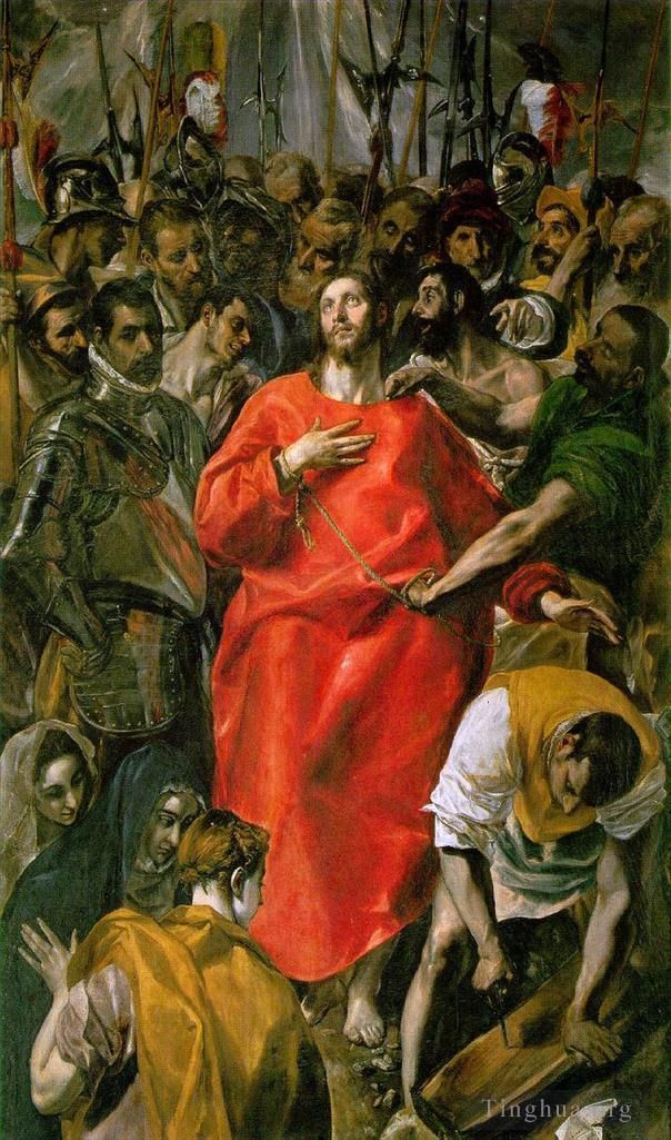 El Greco Ölgemälde - Die Enteignung 1577