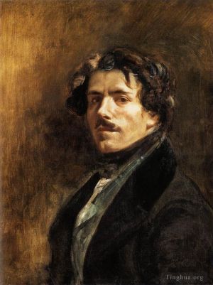 Ferdinand Victor Eugène Delacroix Werk - Selbstporträt