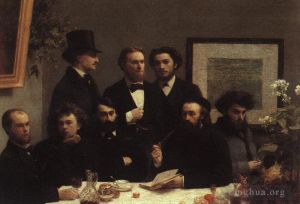 Henri Fantin-Latour Werk - Die Ecke des Tisches 1872