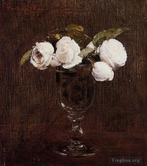 Henri Fantin-Latour Werk - Vase mit Rosen