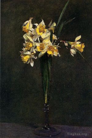 Henri Fantin-Latour Werk - Gelbe Blumen, auch Coucous genannt