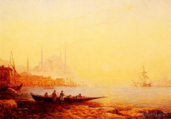 Félix Ziem Ölgemälde - Konstantinopel