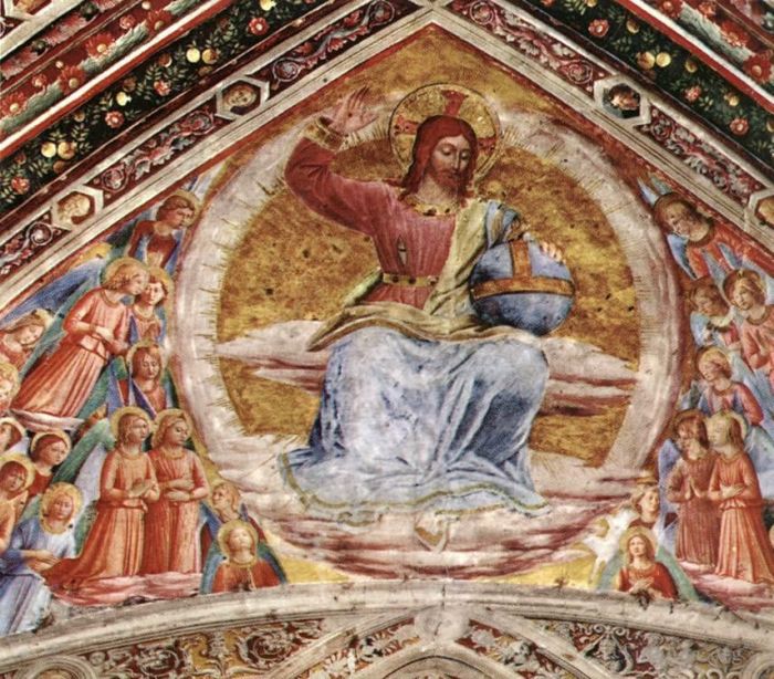 Fra Angelico Andere Malerei - Christus, der Richter