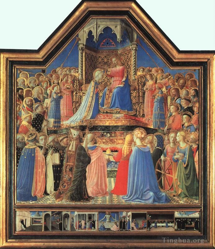 Fra Angelico Andere Malerei - Krönung der Jungfrau