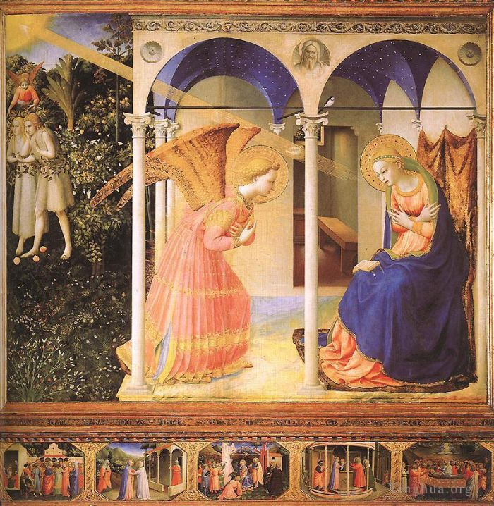 Fra Angelico Andere Malerei - Die Ankündigung