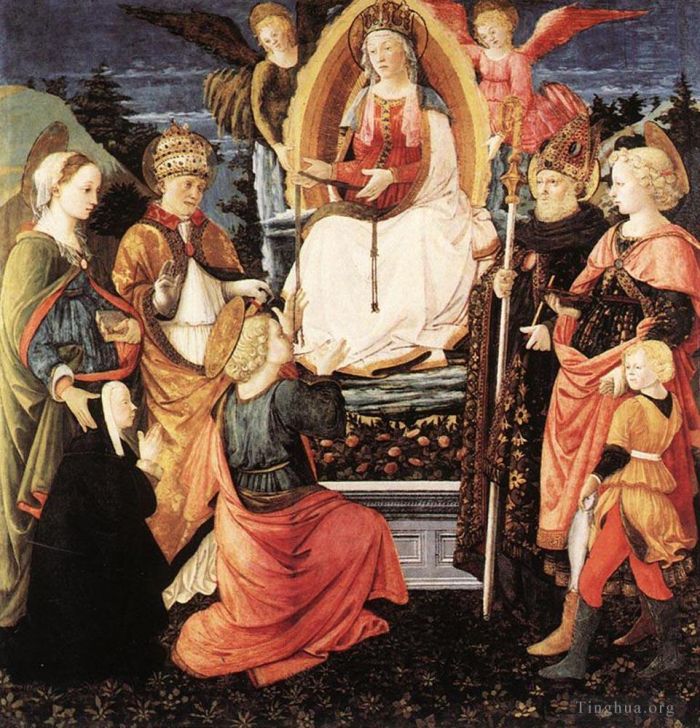 Fra Filippo Lippi Andere Malerei - Madonna della Cintola