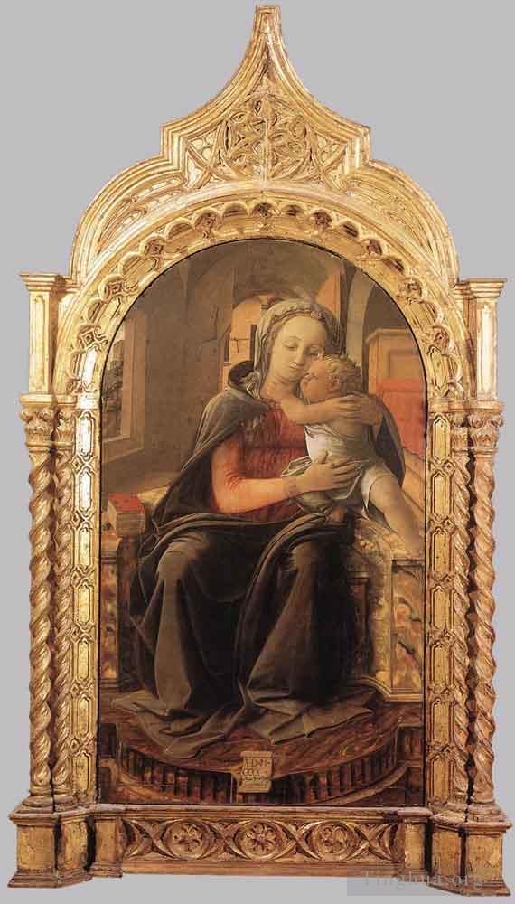 Fra Filippo Lippi Andere Malerei - Madonna mit Kind