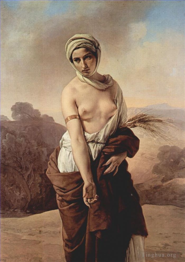 Francesco Hayez Ölgemälde - Ruth 1835