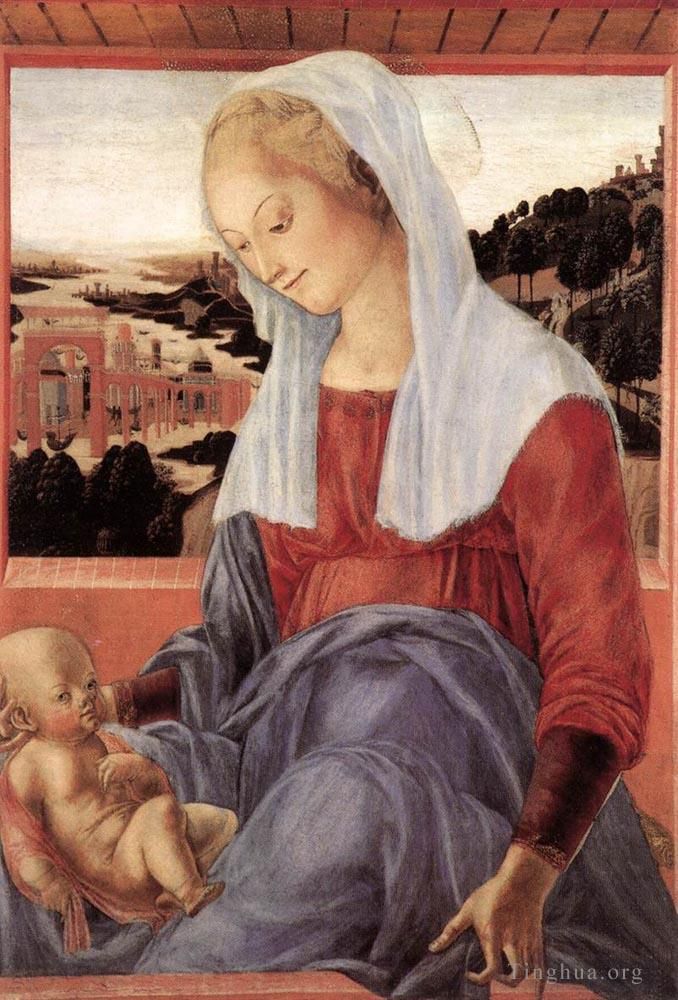 Francesco di Giorgio Andere Malerei - Madonna und Kind 1472