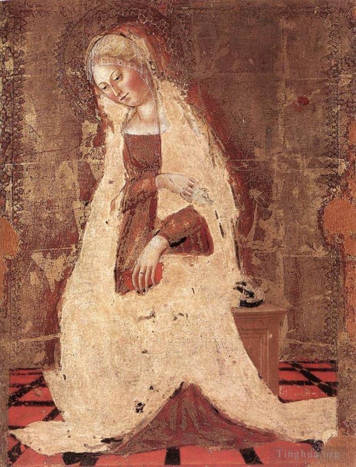 Francesco di Giorgio Andere Malerei - Madonna verkünden