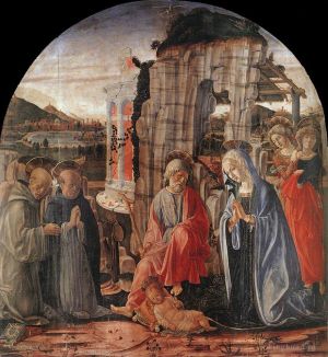 Francesco di Giorgio Werk - Geburt Christi 1475