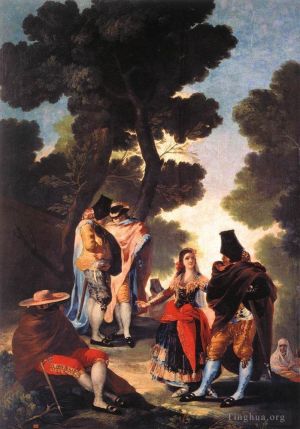 Francisco Goya Werk - Ein Spaziergang in Andalusien
