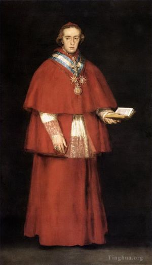 Francisco Goya Werk - Kardinal Luis Maria de Borbon y Vallabriga