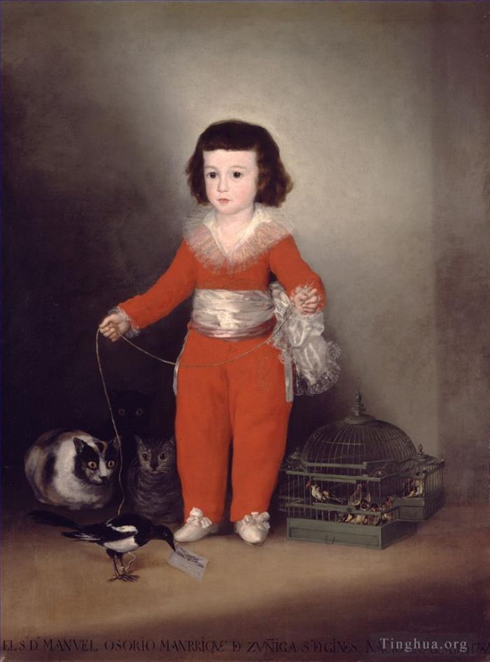 Francisco Goya Ölgemälde - Don Manuel Osorio Manrique de Zuniga