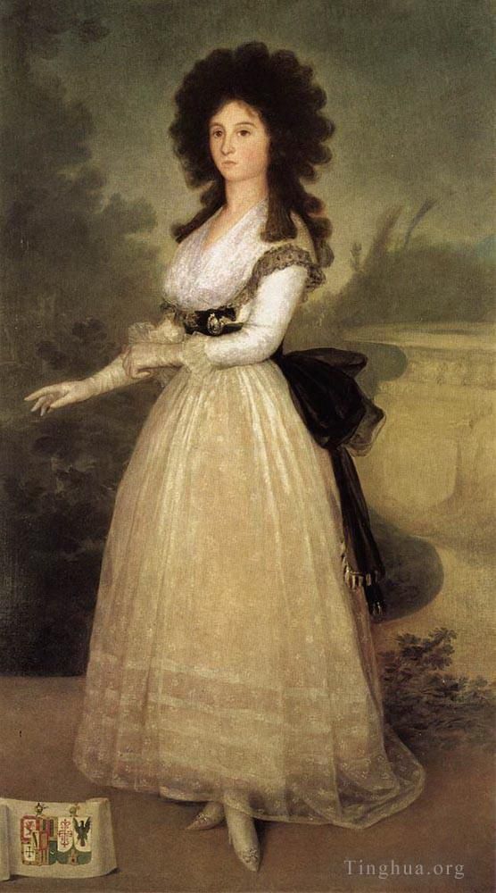 Francisco Goya Ölgemälde - Dona Tadea Arias de Enriquez
