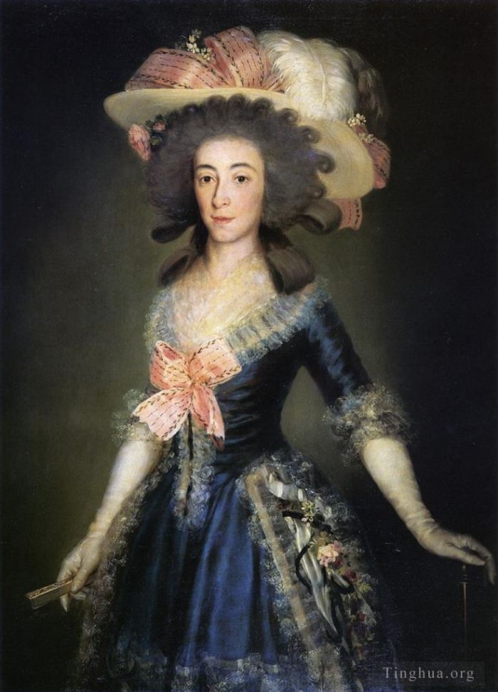 Francisco Goya Ölgemälde - Herzogin Gräfin von Benavente