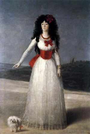 Francisco Goya Werk - Herzogin von Alba