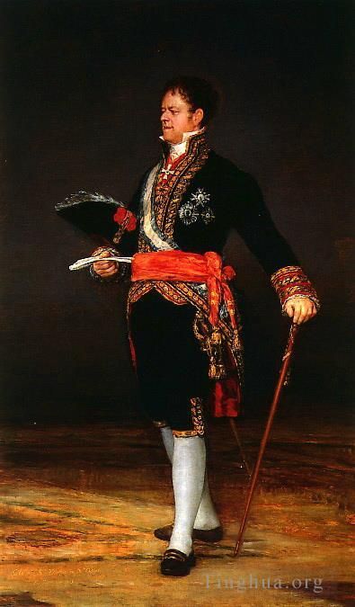 Francisco Goya Ölgemälde - Herzog von San Carlos