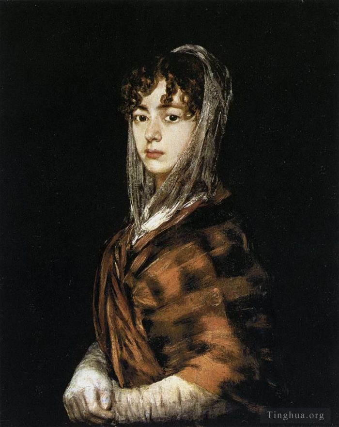 Francisco Goya Ölgemälde - Francisca Sabasa und Garcia