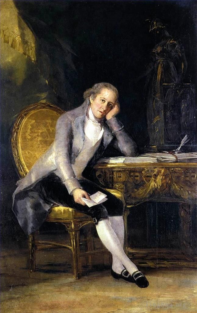 Francisco Goya Ölgemälde - Gaspar Melchor de Jovellanos
