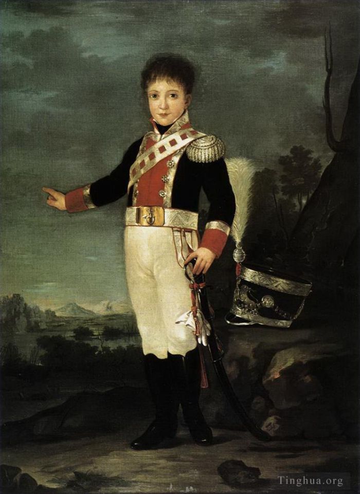 Francisco Goya Ölgemälde - Infant Don Sebastian Gabriel de Borbon y Braganza