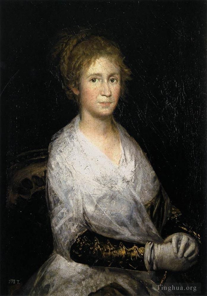 Francisco Goya Ölgemälde - Josefa Bayeu oder Leocadia Weiss