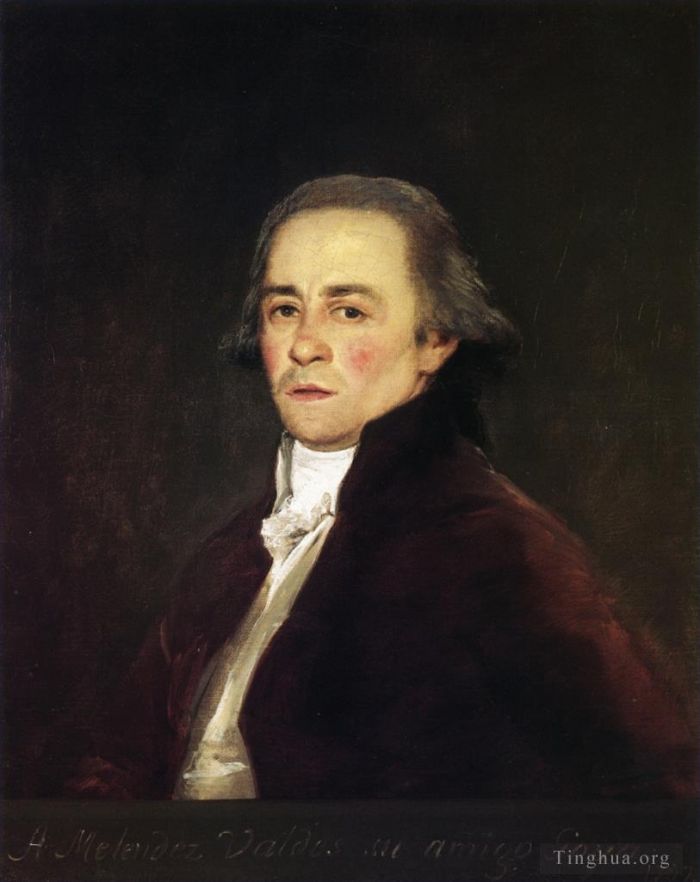 Francisco Goya Ölgemälde - Juan Antonio Melendez Valdés