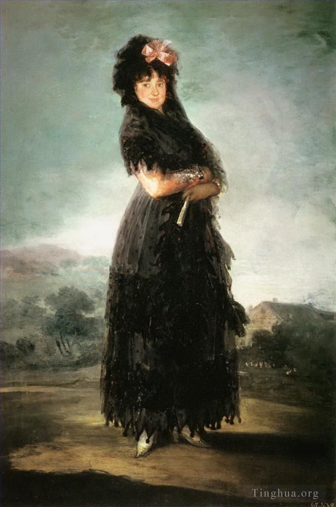 Francisco Goya Ölgemälde - Mariana Waldstein