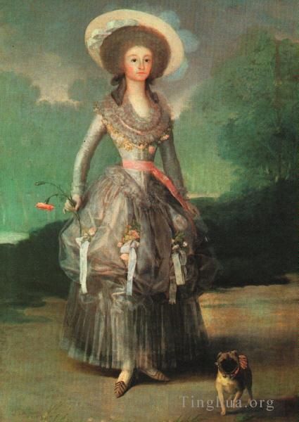 Francisco Goya Ölgemälde - Marquesa de Pontejos