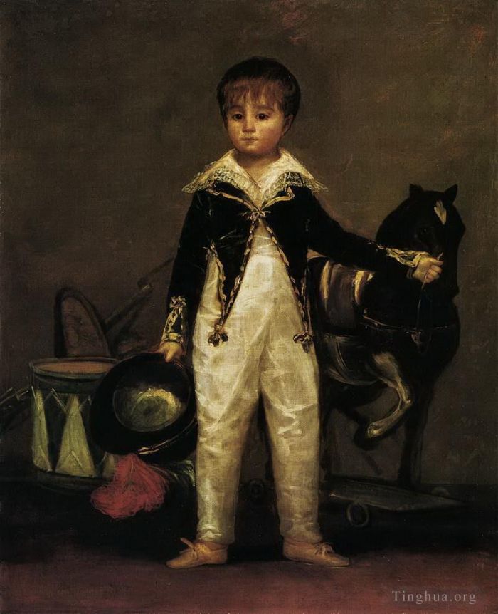 Francisco Goya Ölgemälde - Pepito Costa und Bonells