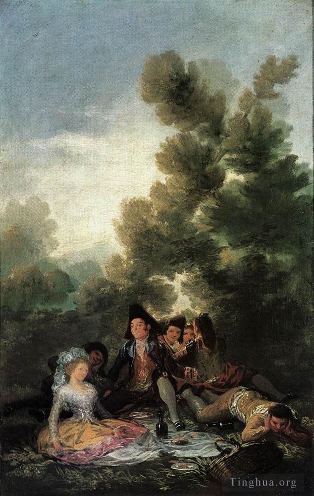Francisco Goya Ölgemälde - Picknick