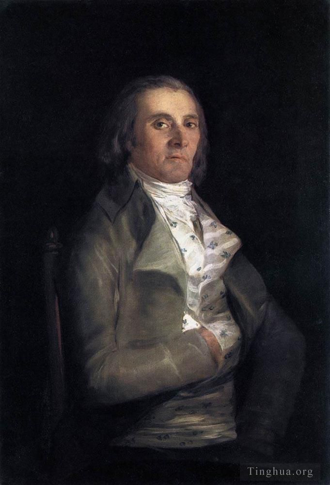 Francisco Goya Ölgemälde - Porträt von Andres del Peral