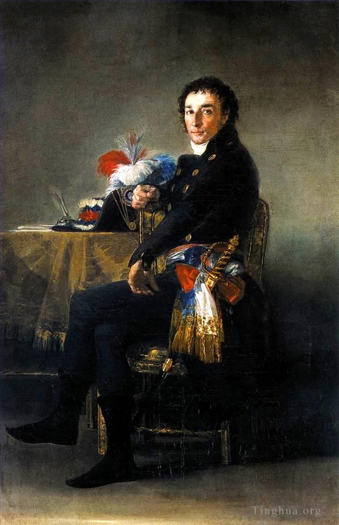Francisco Goya Ölgemälde - Porträt von Ferdinand Guillemardet