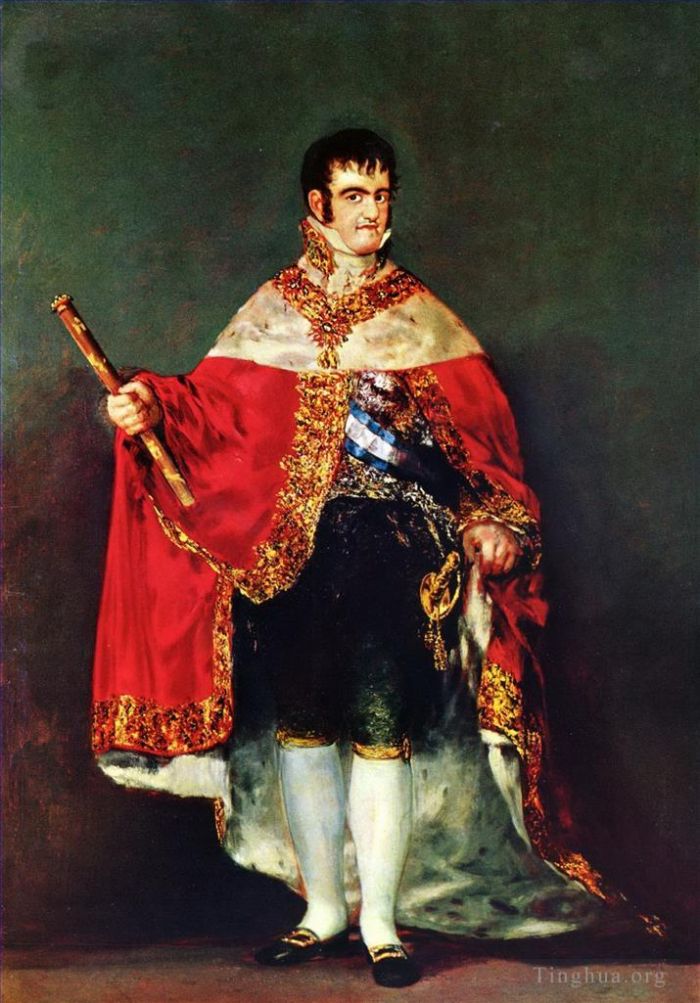 Francisco Goya Ölgemälde - Porträt von Ferdinand VII