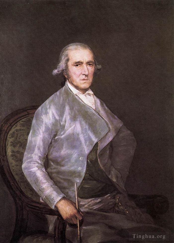 Francisco Goya Ölgemälde - Porträt von Francisco Bayeu