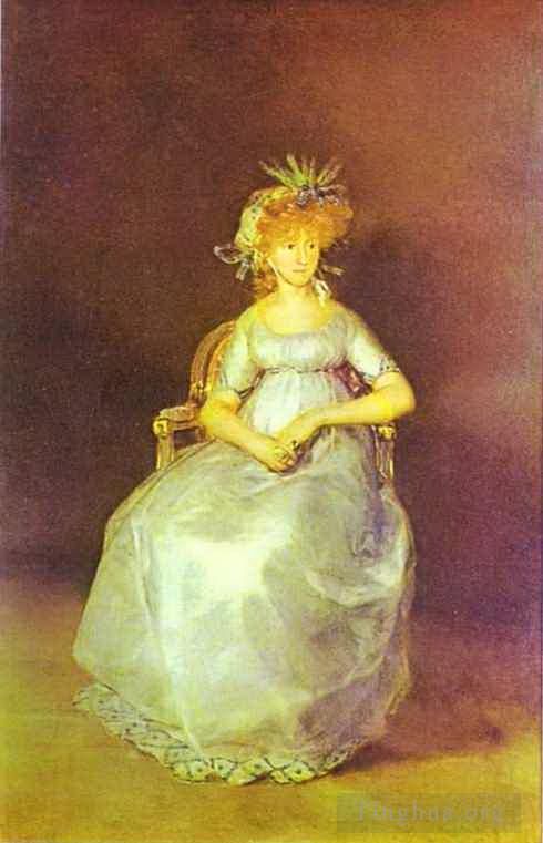 Francisco Goya Ölgemälde - Porträt von Maria Teresa von Ballabriga