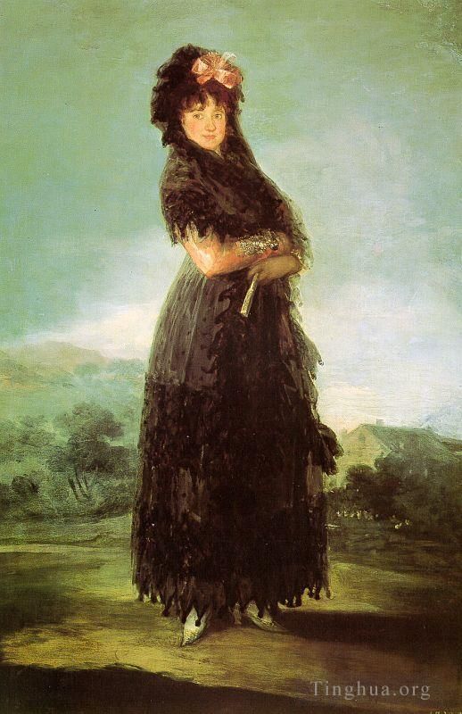Francisco Goya Ölgemälde - Porträt von Mariana Waldstein