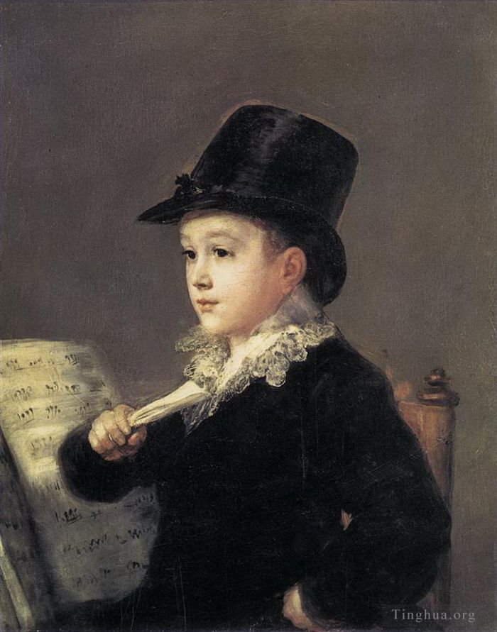 Francisco Goya Ölgemälde - Porträt von Mariano Goya