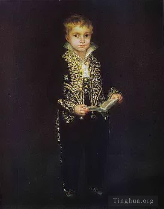 Francisco Goya Ölgemälde - Porträt von Victor Guye