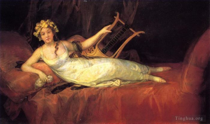 Francisco Goya Ölgemälde - Porträt der Joaquina