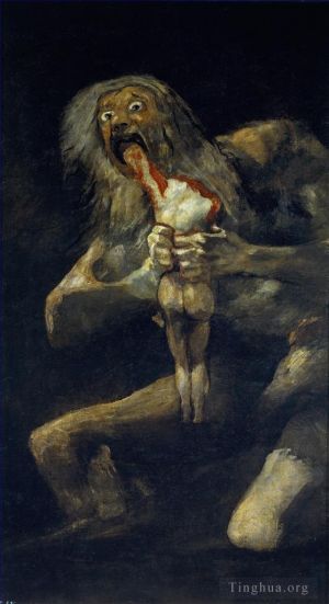 Francisco Goya Werk - Saturn verschlingt seinen Sohn