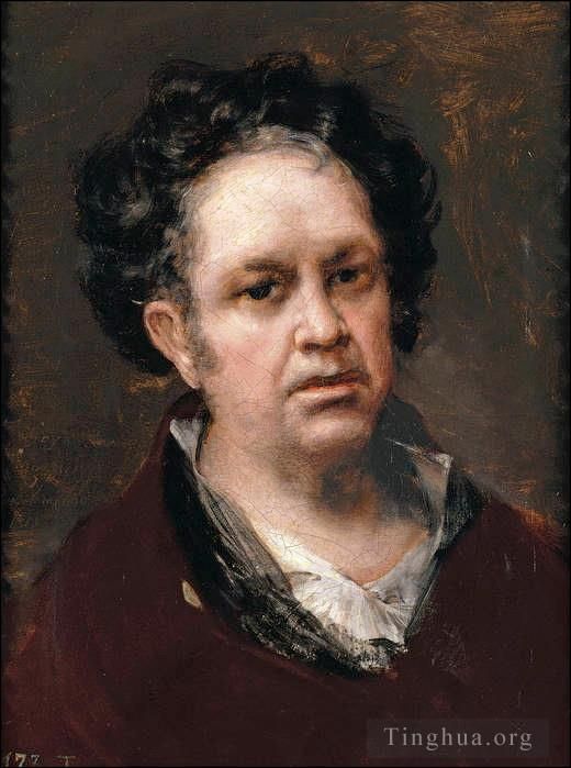 Francisco Goya Ölgemälde - Selbstporträt 1815