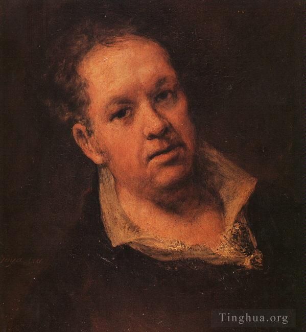Francisco Goya Ölgemälde - Selbstporträt2